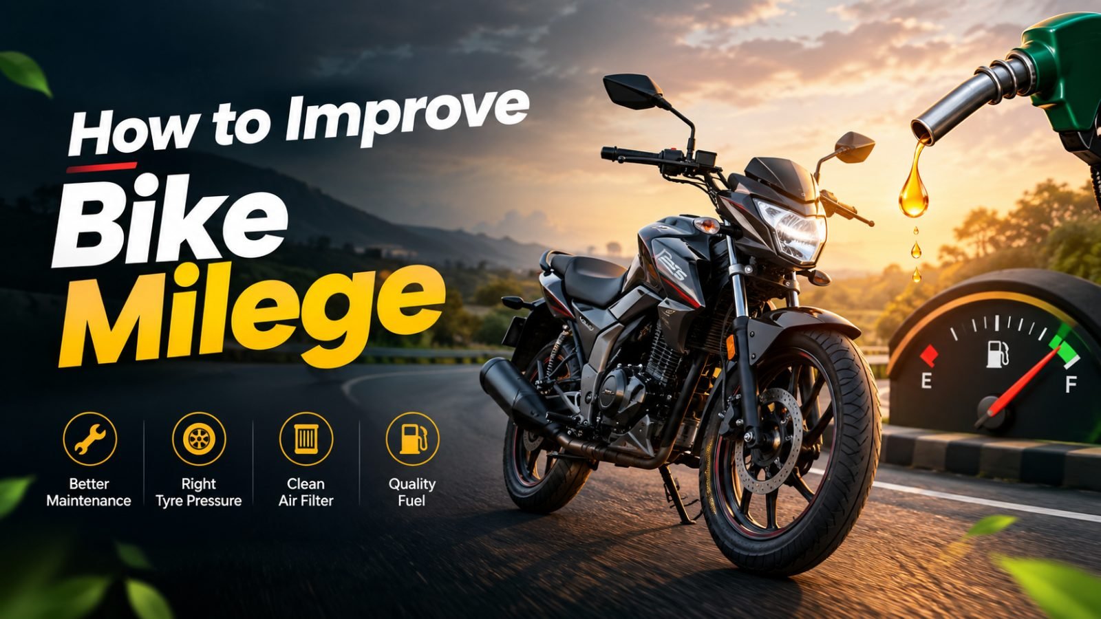 How to Improve Bike Mileage
