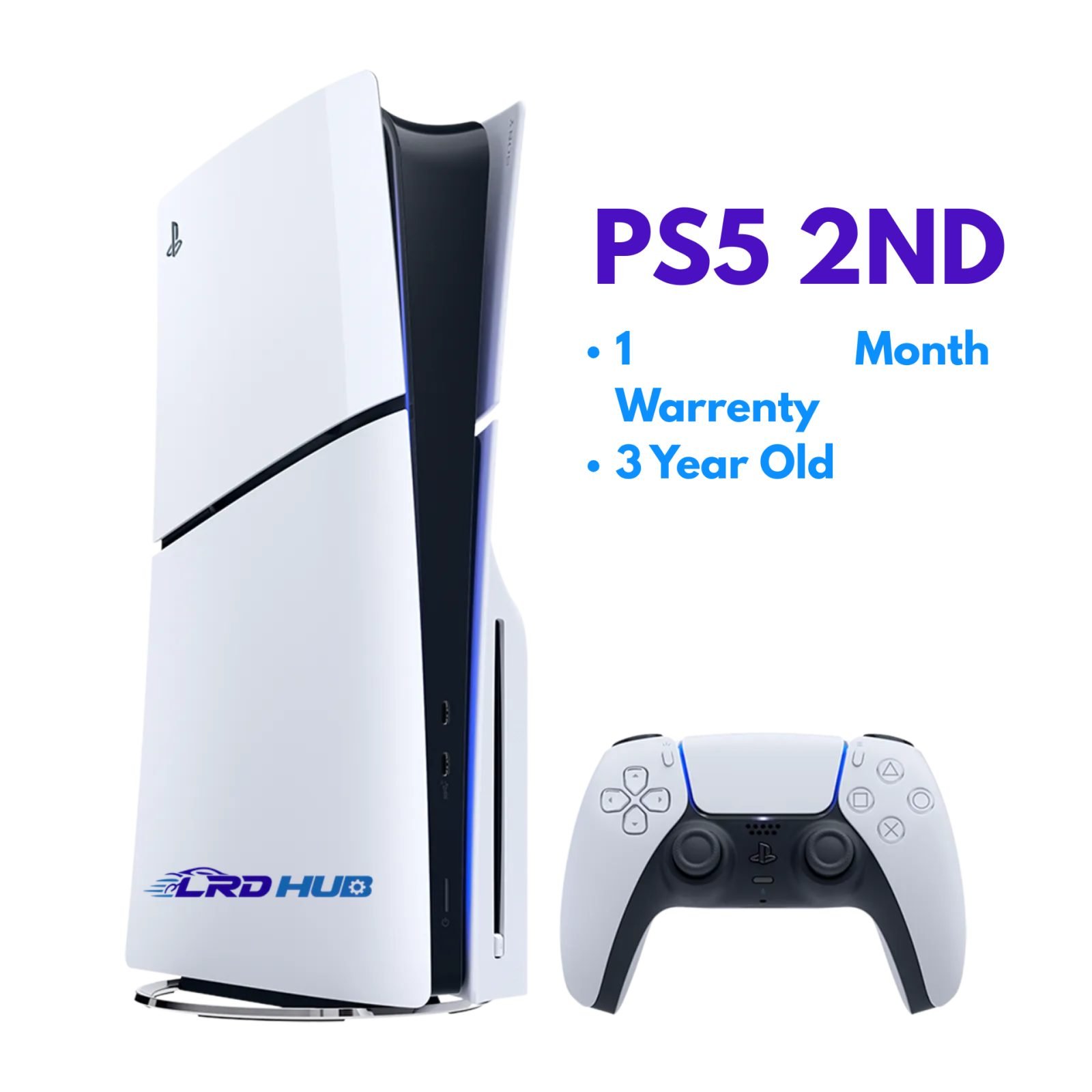 Second hand PS5 - Disc Edition Console, 1tb SSD Original Controller (2 month warranty)
